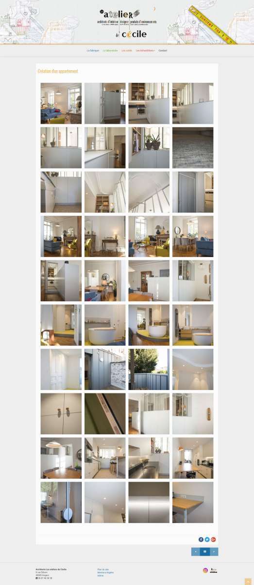 Architecte Les ateliers de Cécile